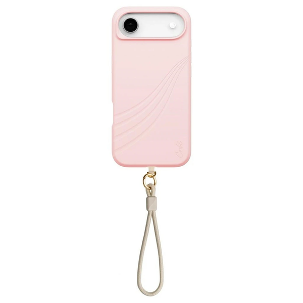 UNIQ Coehl Serina tok iPhone Air készülékhez mágneses töltéssel, rózsaszín