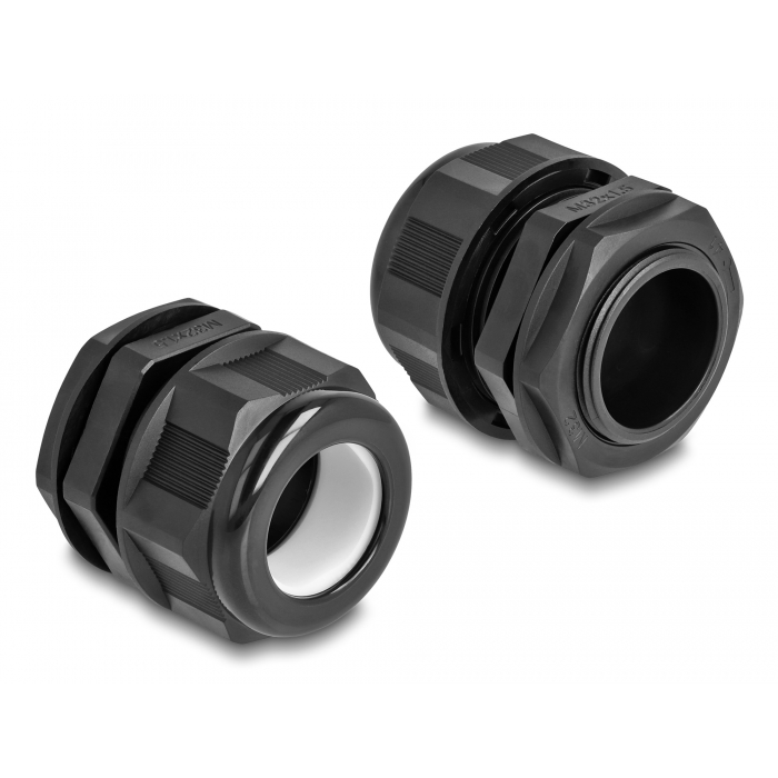 Delock EX kábelgyűrű M32 fekete 2 db. (60475) (60475)