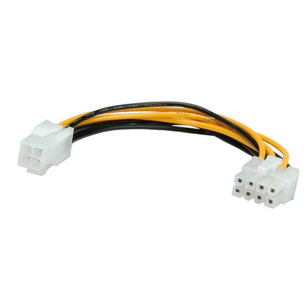 Roline PCI Express 8 pin 15cm (11.03.1021-10) (11.03.1021-10)