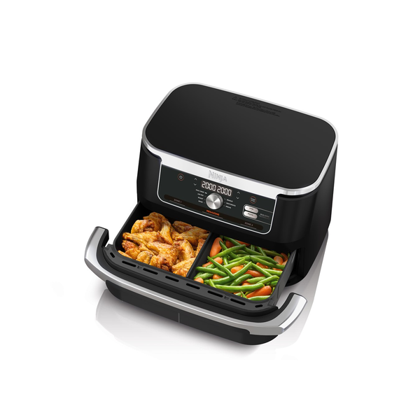 Ninja AF500EU Double 10.4L Forrólevegős sütő - Fekete