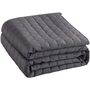 Ruhhy 19532 Weighted anti-stress blanket 8 kg, 150 x 200 cm grey
