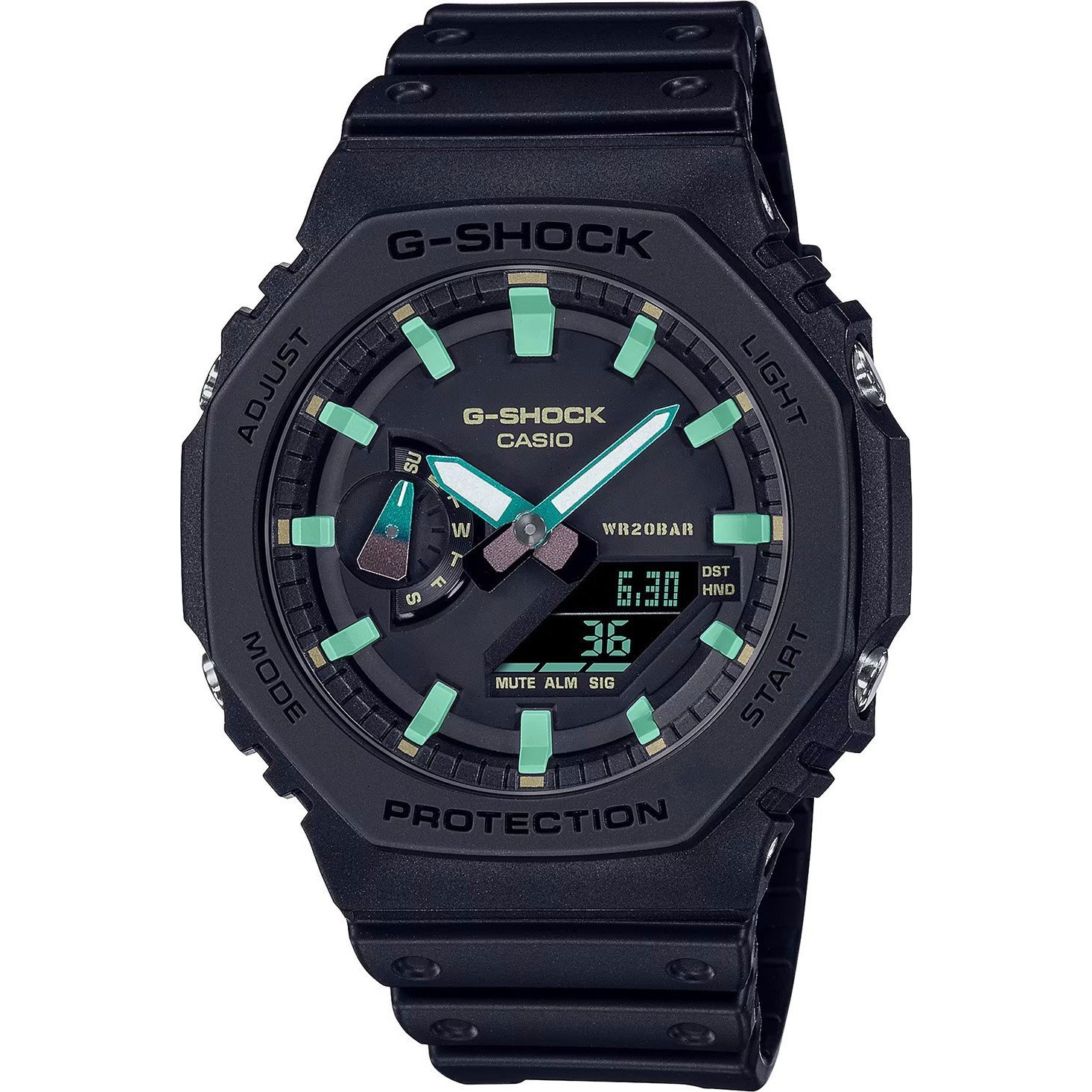 Casio GA-2100RC 1AER G Shock Férfi Óra (S7264351)