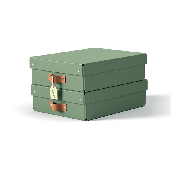 Leitz 61480050 кутия за канцеларски папки Картон Зелен