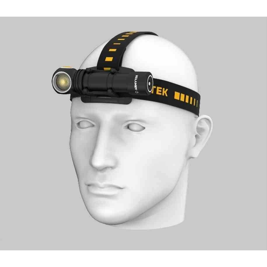 Armytek Wizard C2 Magnet USB fejlámpa - természetes fehér fényű (F08901W)