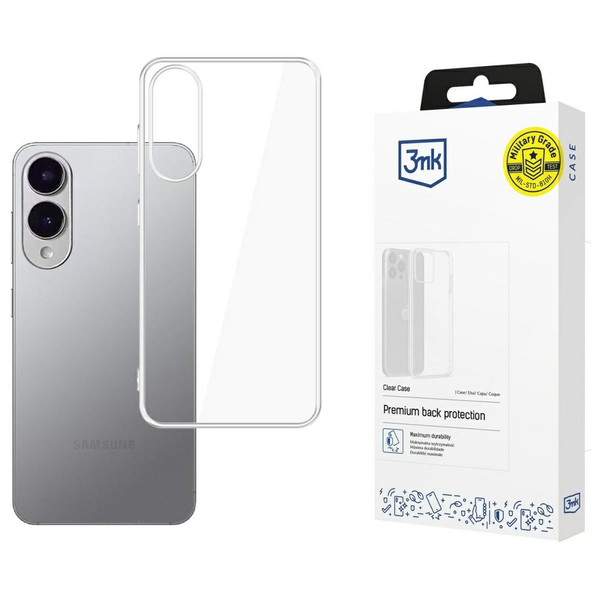 Kryt 3mk pre Samsung Galaxy S25 Edge bezfarebný