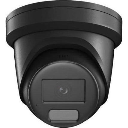 Hikvision DS-2CD2347G2H-LISU/SL(2.8)/eF/BLK 4 MP Smart Hybrid Light with ColorVu Fixed Turret Network Camera (DS-2CD2347G2H-LISU/SL (2.8mm) (BLACK))