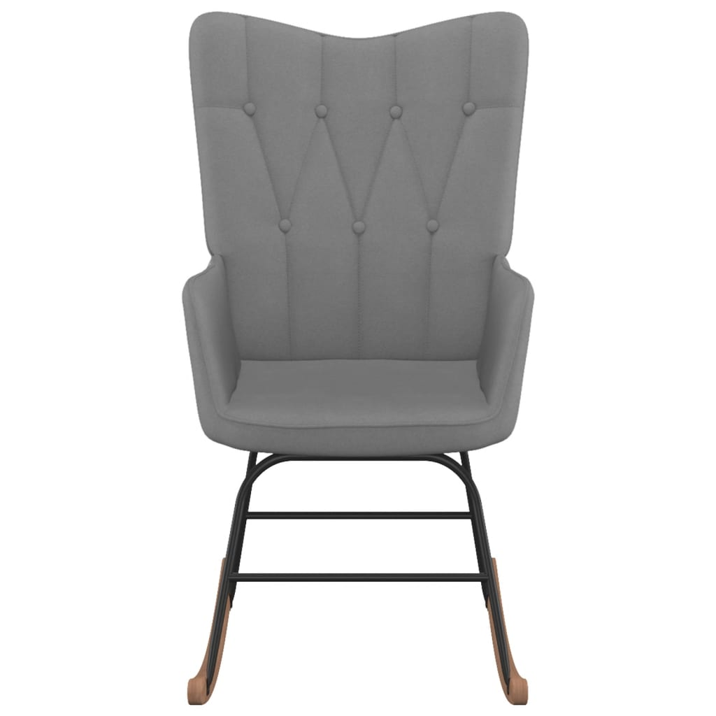 sötétszürke szövet hintaszék (327612)