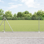 Szalagkerítés 7 Flancos Poszttal 0.8x10 m Galvanizált Acél