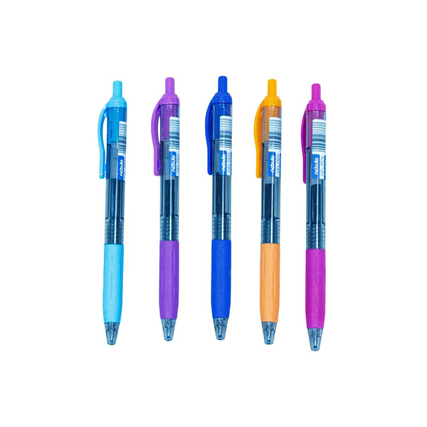 Nebuló Zseléstoll, 0,5mm vegyes test szín, 30db/doboz  írásszín kék (GP-103-30)