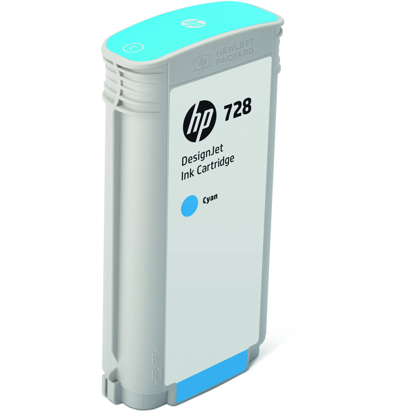 HP 728 Cyan 130 мл касета за мастило DesignJet