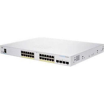 Cisco Cisco switch CBS250-24FP-4G, 24xGbE RJ45, 4xSFP, PoE+, 370W - REFRESH