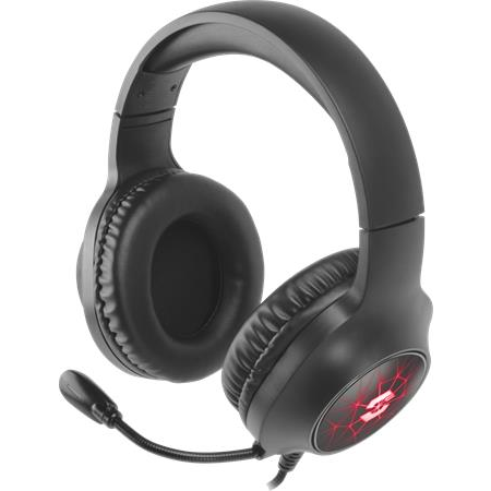 Speedlink Fejhallgató, mikrofonnal, vezetékes, gaming, USB-A,  "VIRTAS Illuminated 7.1", fekete (SLFHVIG)