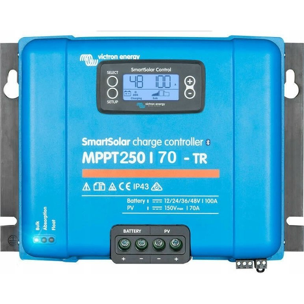 Victron Energy SmartSolar 250/70-TR Napelem töltésszabályozó MPPT 12 V, 24 V, 48 V 70 A