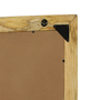 Fürdőszobai tükör 50x22x70 cm Tömör durva mangófából