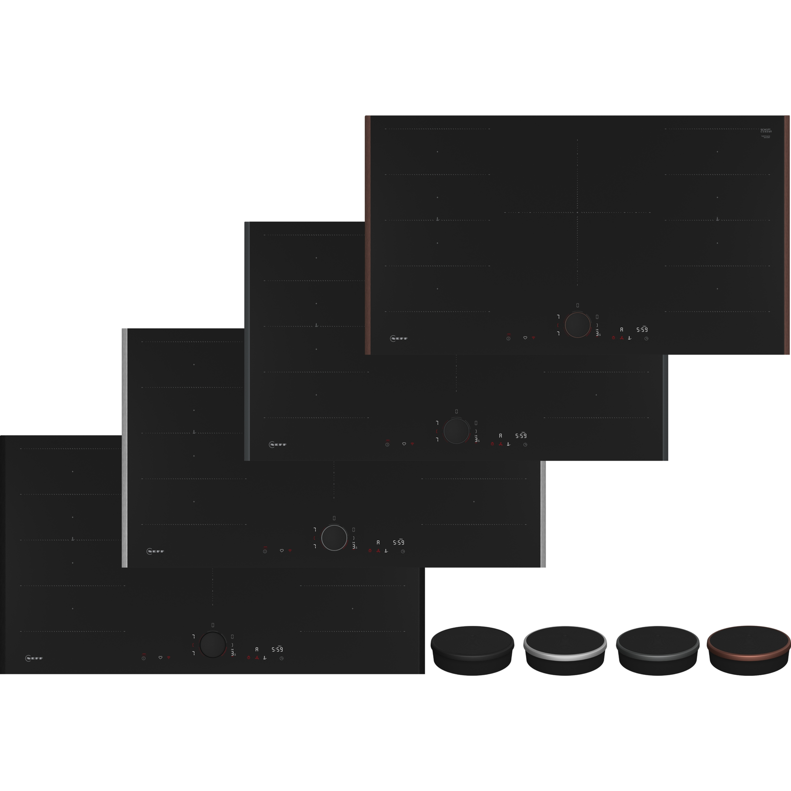 Neff T69YYV4C0 Indukciós főzőlap - Fekete (T69YYV4C0)