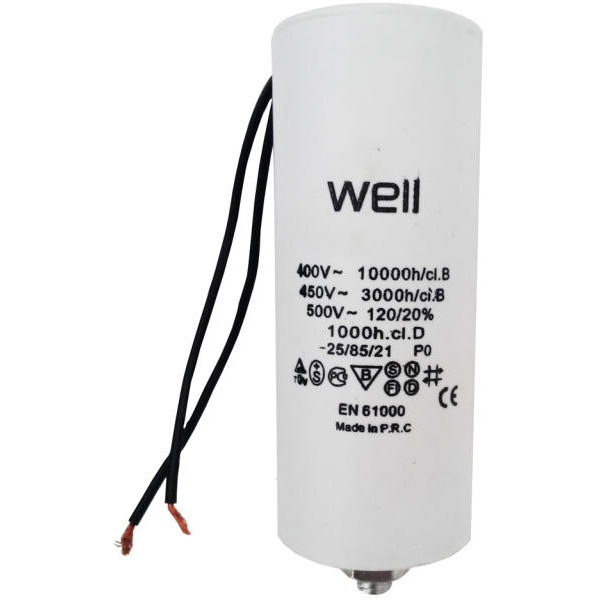 Well RE- Motor kondenzátor: 80UF (MOTOR-RUN-CAPACIT-80UF-400V-WI)