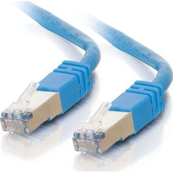  Goobay Goobay 95543 kabel sieciowy Niebieski 1,5 m Cat5e SF/UTP (S-FTP)