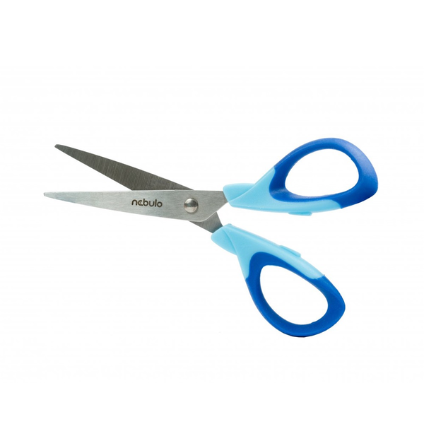 Nebuló Olló 25cm, hegyes, ergonomikus, iskolai,  (OLLO-25)