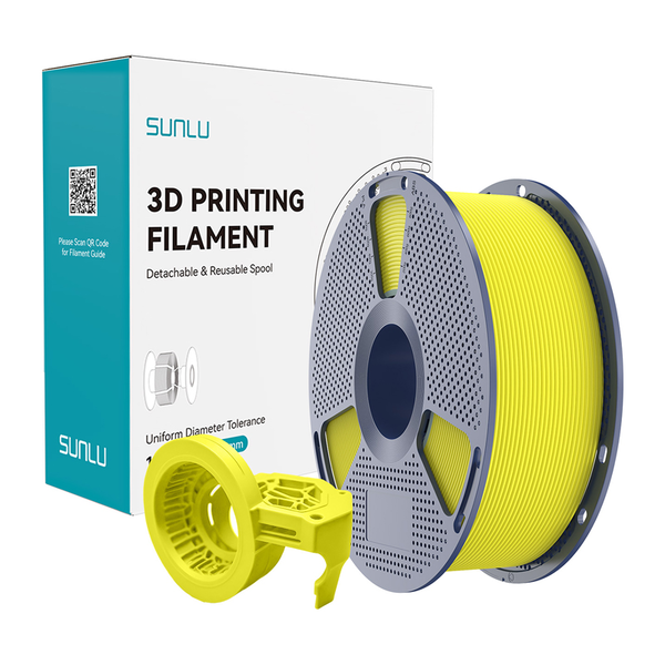 SUNLU PETG nagy sebességű matt filament sárga 1.75mm PETG H-S M Y