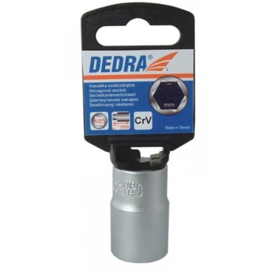 Dedra Dugókulcs 25 mm 1/2 PVC Tartóval