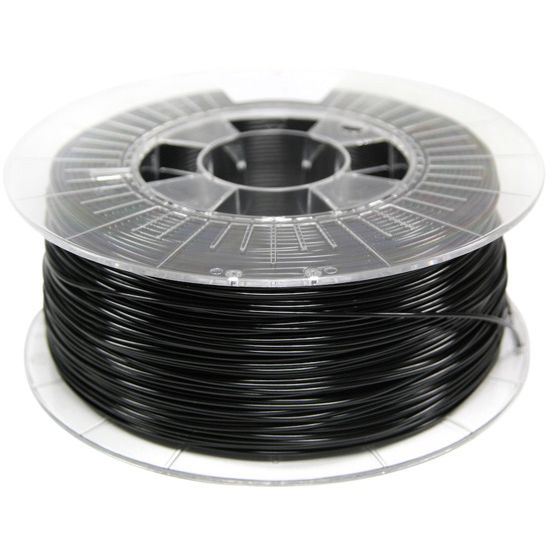 Spectrum Filaments 80088 smart ABS 3D nyomtatószál ABS műanyag ütésálló 1.75 mm 1000 g Mélyfekete, Fekete 1 db