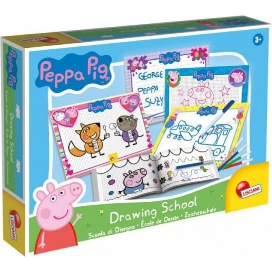  Lisciani Szkoła rysowania Świnka Peppa