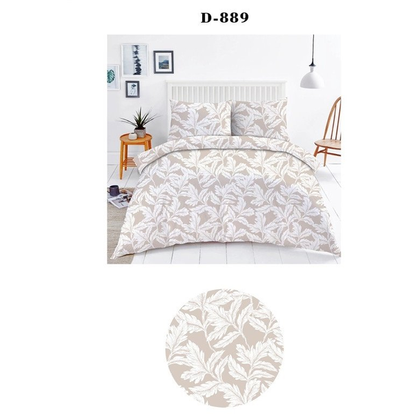 BEDDING COVER SET D-889 COTTON 200x220CM