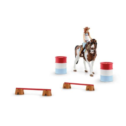 Schleich Hannah vadnyugati lovaglókészlete (42441) (sch42441)