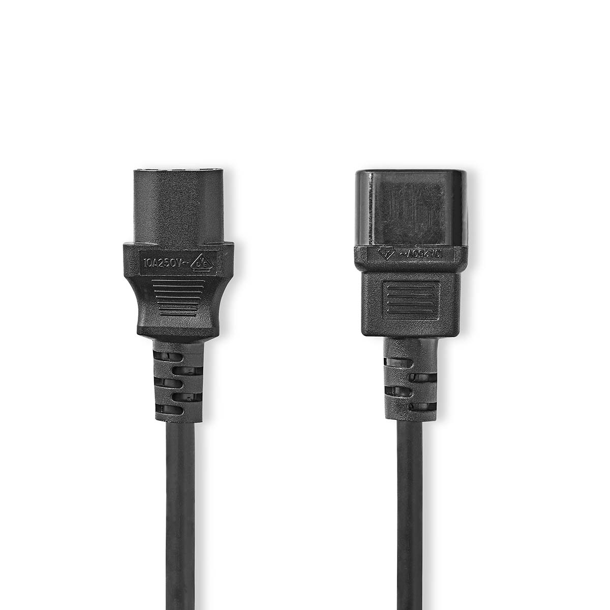 Nedis CEGL10500BK30 Hálózati Tápkábel 3m - Fekete (CEGL10500BK30)