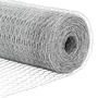 Kerítési Készlet 2 db-os Galvanizált acél 25 x 1 m Ipari