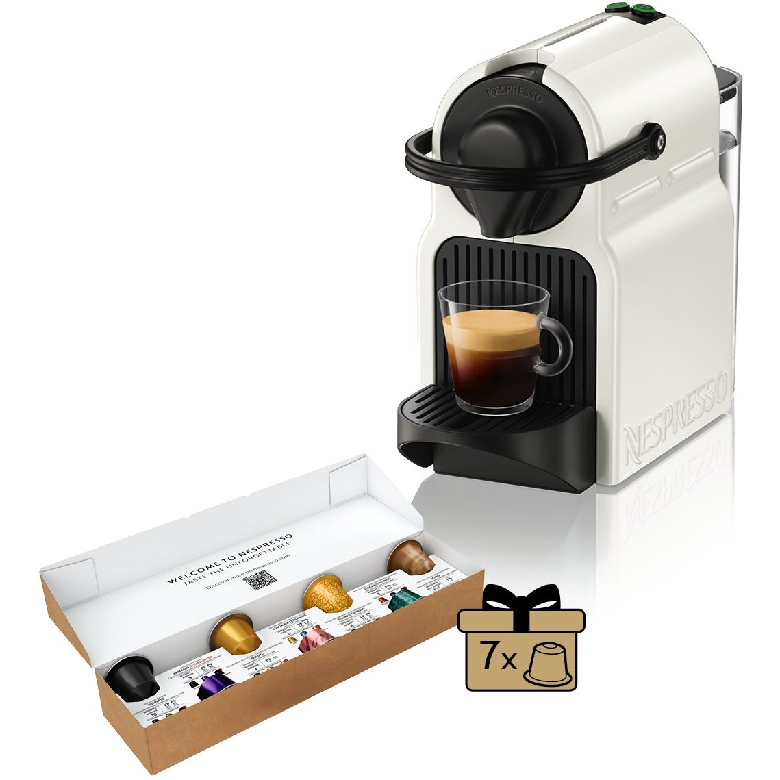 NESPRESSO KRUPS Inissia XN100110 White (XN100110)