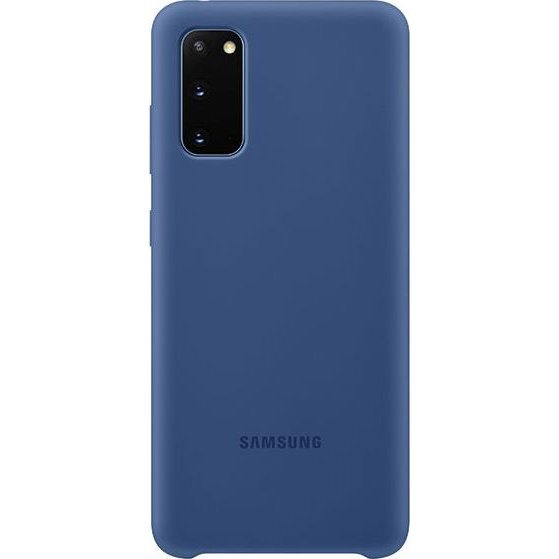 Samsung EF-PG980TNEGEU Galaxy S20 sötétkék szilikon hátlap