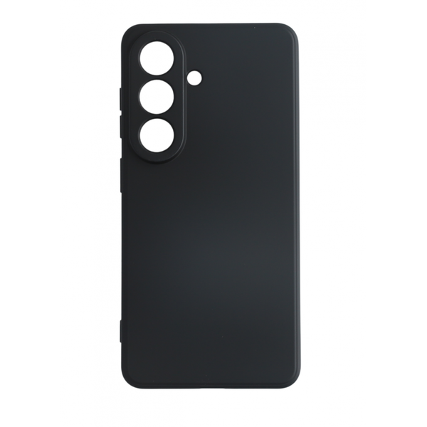 Premium szilikon tok, Samsung S26 Plus, Fekete