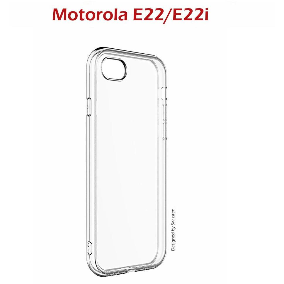 Swissten Clear Jelly Motorola E22i/E22 átlátszó tok (32802940)