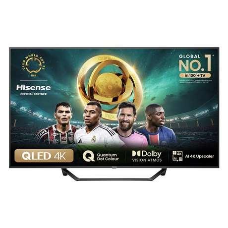 Hisense 55A7NQ televízor 139,7 cm (55") 4K Ultra HD Smart TV Wi-Fi Šedá 275 cd/m²