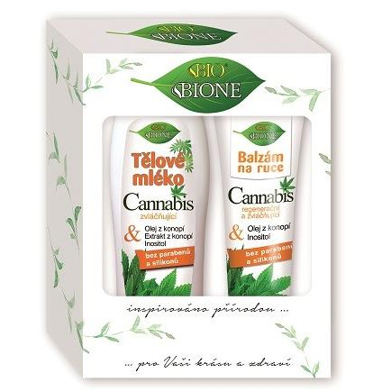 BIONE COSMETICS Cannabis Ajándékszett, 700 ml (8595061606930)