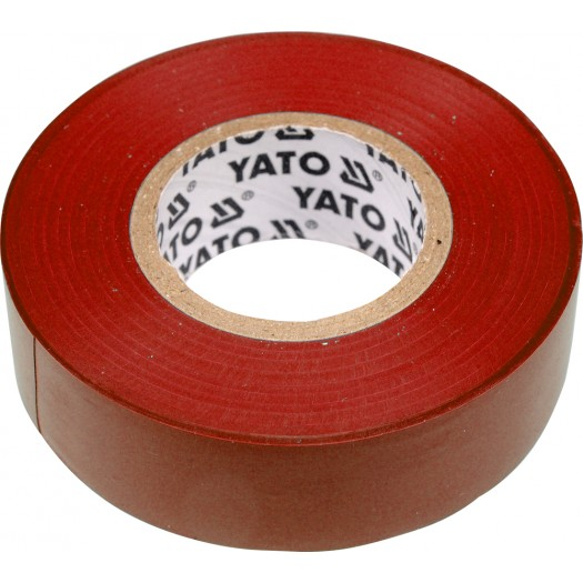 Yato szigetelőszalag 19×0,13 mm×20 m piros