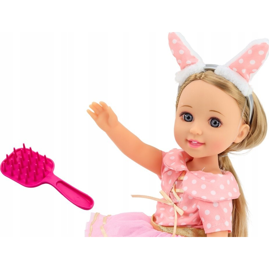 Csinos Baba Hajpánttal 38 cm 18171 (18171)