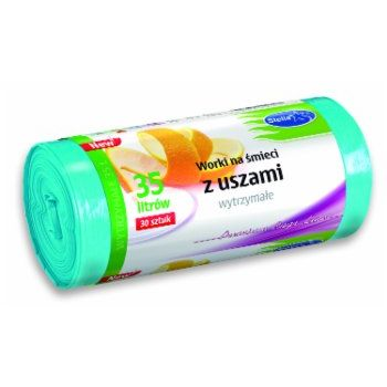  Stella Worki na śmieci z uszami wytrzymałe 35L 30SZT.  (A1-WNS-9718)