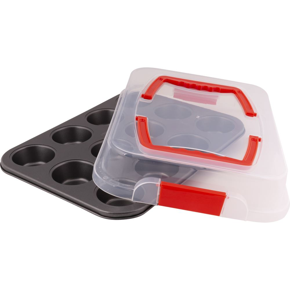 Lamart LT3103 12db-os muffin sütőforma fedéllel (LT3103)