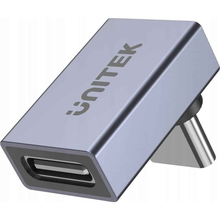 Unitek Adapter USB-C na USB-C kątowy 40Gbps 240W (A1039GY01)