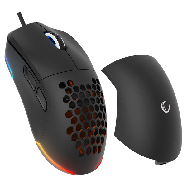 Rampage BLINK Vezetékes Gamer Egér 12800 DPI - Fekete