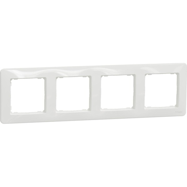 Schneider SDD311804 Sedna fehér négyes keret