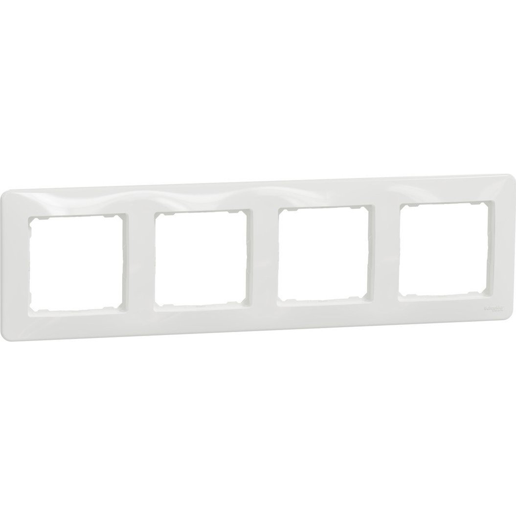 Schneider SDD311804 Sedna fehér négyes keret (SDD311804)