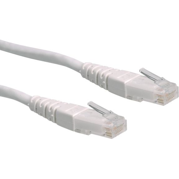 Roline PatchCord, UTP, Kat.6, 1m, biały (21.15.1536)