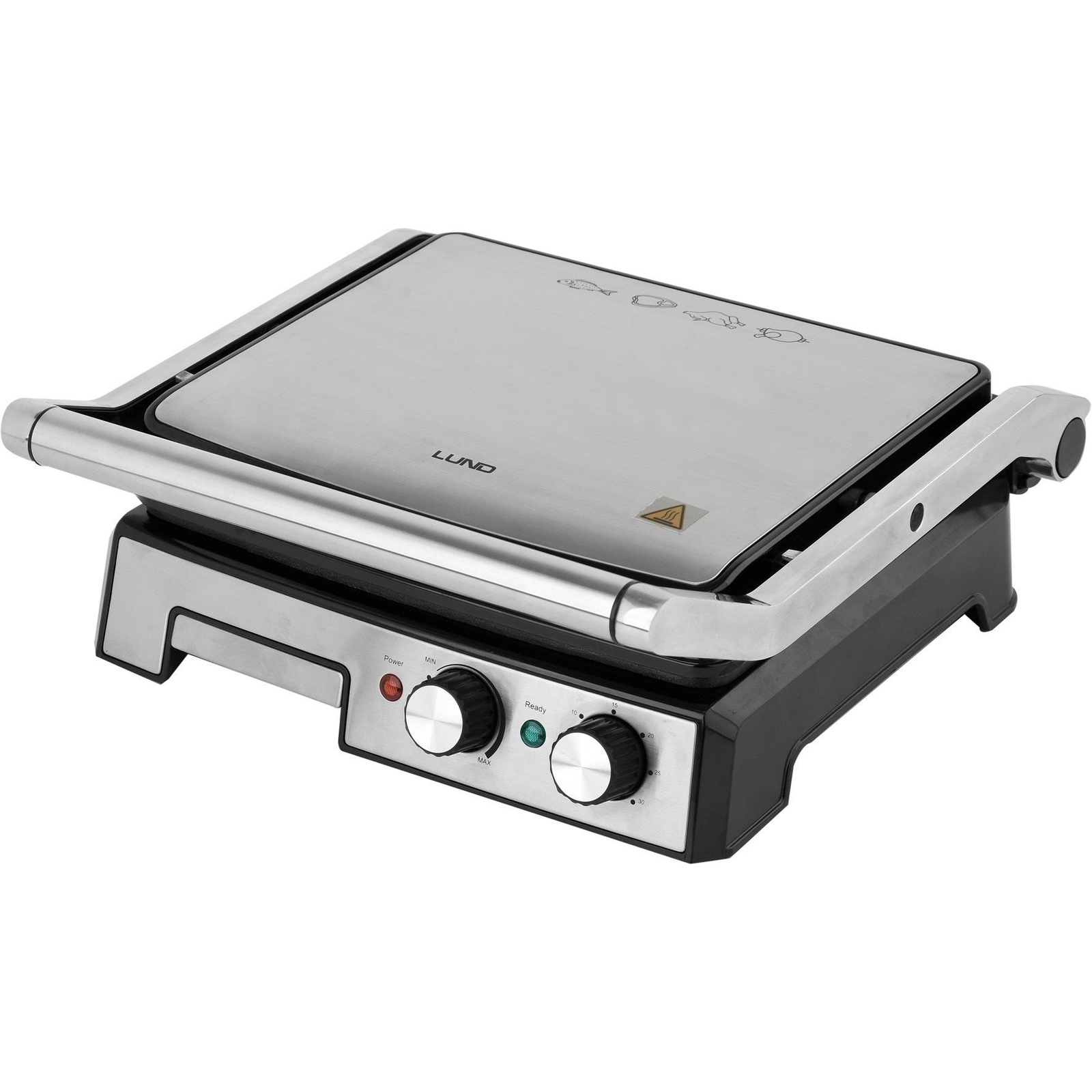 LUND2000W 3in1, rozsdamentes acél grill (5906083056581)