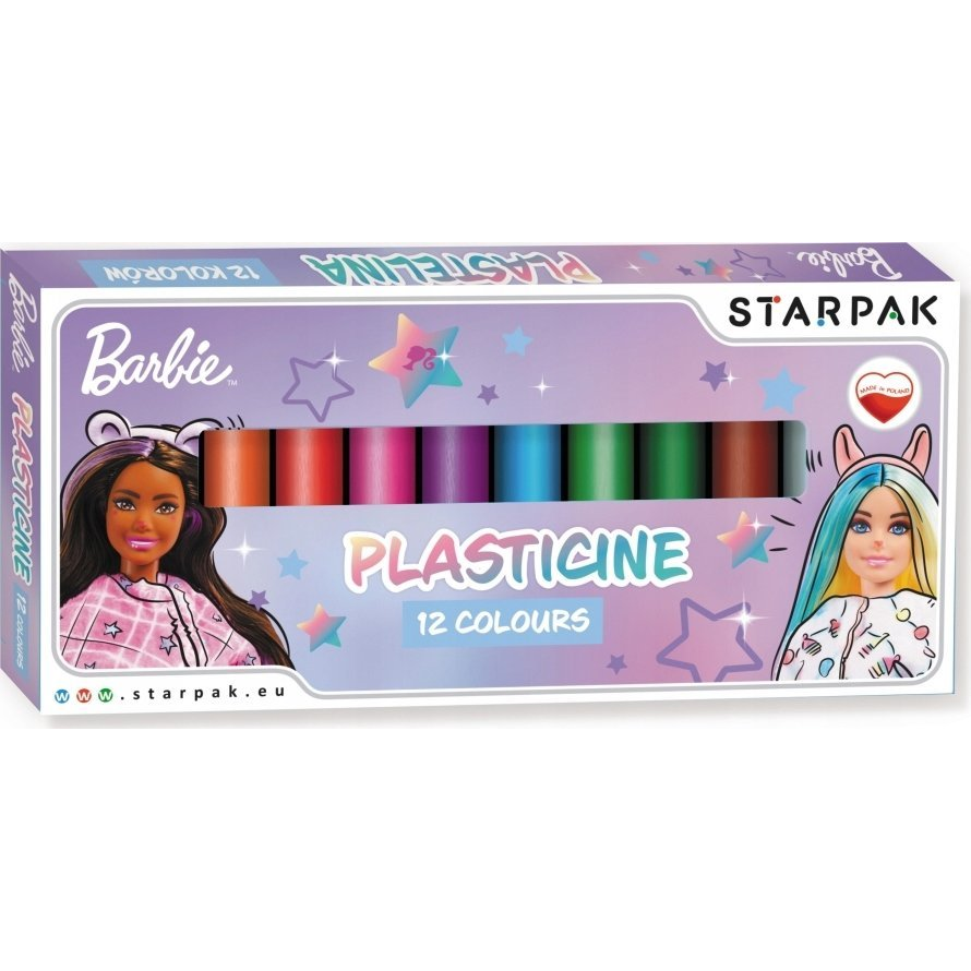 Barbie Színes Gyurma - 12 Színű (STK PLA107)