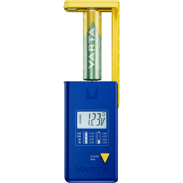 Varta Batterie Tester LCD Digital