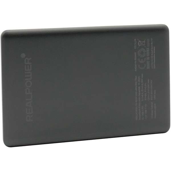 REALPOWER PB-5000 MAG ultra Slim,5000mAh,MAGSAFE,Titan