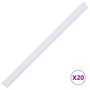 zöld kerti PVC árnyékoló kerítés 35 x 0,19 m